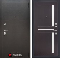 LABIRINT Входная металлическая дверь SILVER панель №2 венге